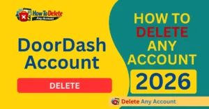 How to Delete DoorDash Account