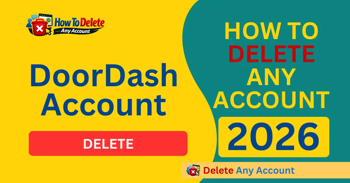 How to Delete DoorDash Account